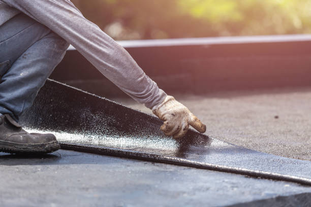 Professional Waterproofing technician working in Bloomingdale, IL